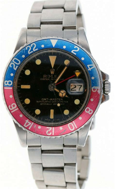 rolex 1675 gilt|Rolex 1675 blueberry for sale.